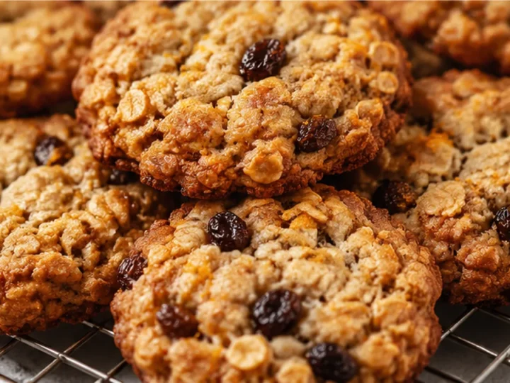Zesty Orange Oatmeal Raisin Cookies