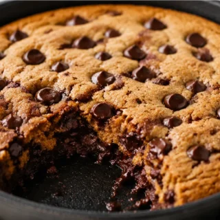 Deep Dish Skillet Cookies: Pure Bliss!