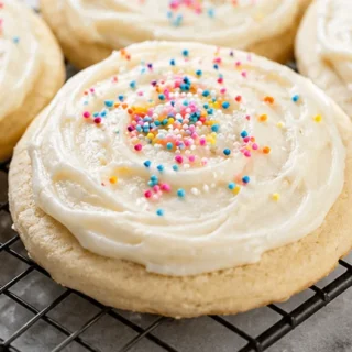 Frosted Sugar Cookies Recipe