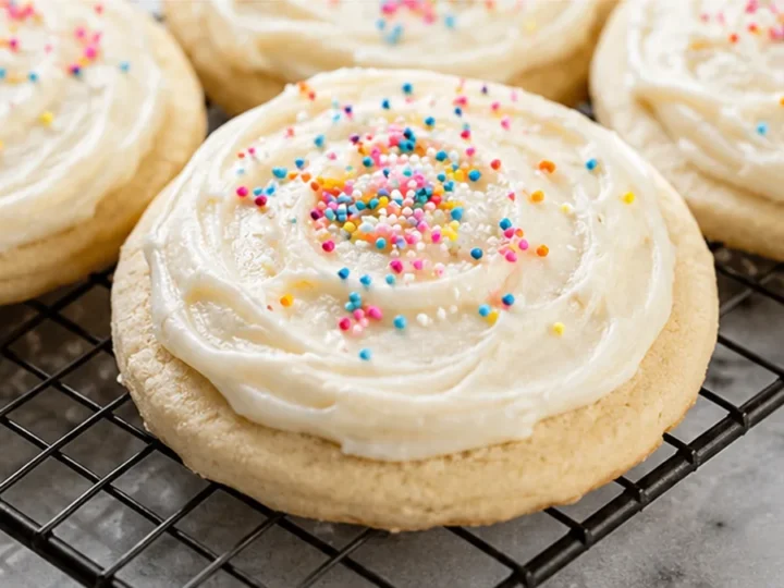 Frosted Sugar Cookies Recipe