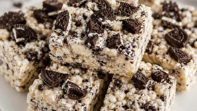 Cookies & Cream Crispy Treats