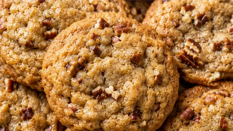 Brown Butter Pecan Cookies