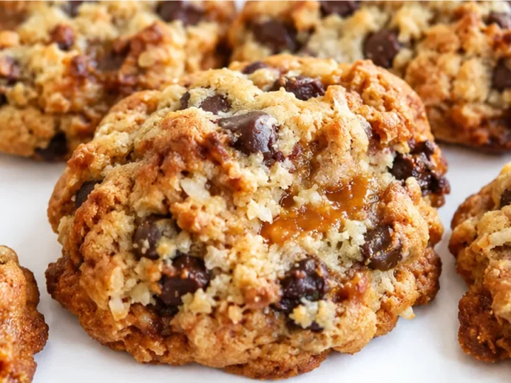 Caramel Coconut Chocolate Chip Cookies