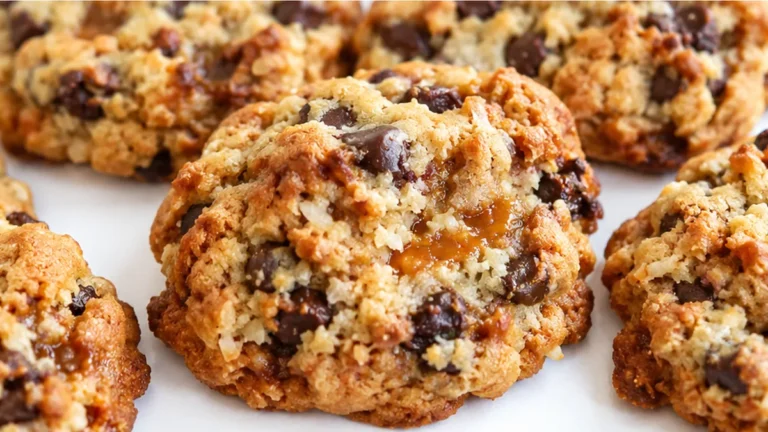 Caramel Coconut Chocolate Chip Cookies