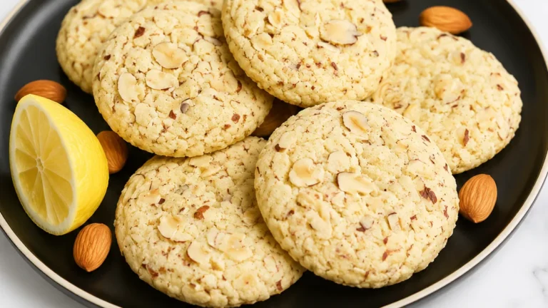 Lemon Almond Cookies