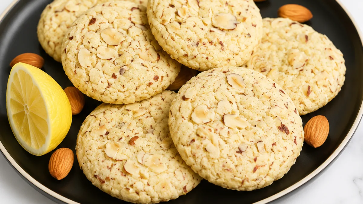Lemon Almond Cookies